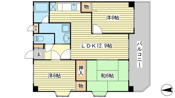 メゾン　アイの物件間取画像